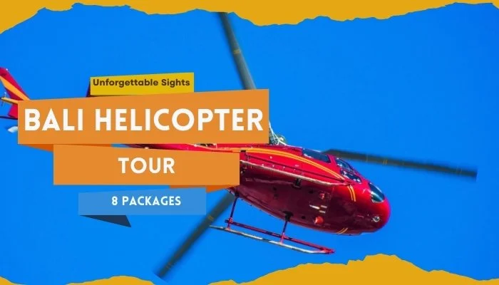 Unforgettable Sights Bali Helicopter Tour With 8 Packages